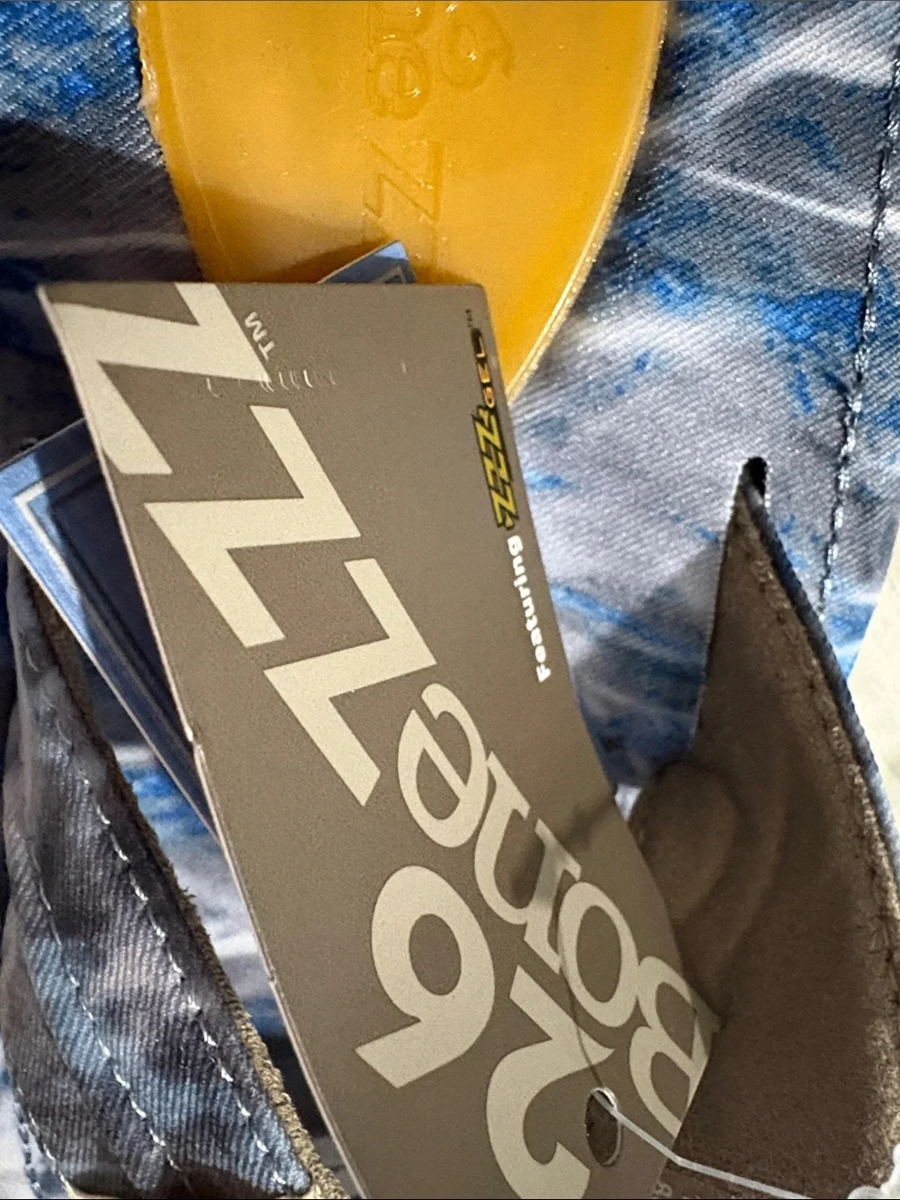26bonezzz Chillzzz Flip Flop For Men's Memory Foam Heel Pad Grid Size 11